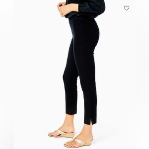 Lilly Pulitzer Black pull on stretch cotton pants